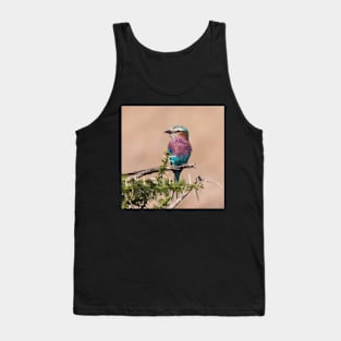 Lilac-Breasted Roller Tank Top